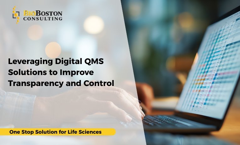 Leveraging Digital QMS Solutions to Improve Transparency and Control 3 Mapping current QMS processes with audit insights