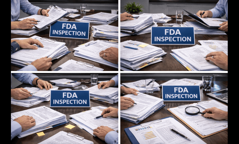 Best FDA inspection readiness training: 9 Practical, Inspection-ready drills for cross-functional teams 3 FDA inspection readiness training session running a timed document request drill