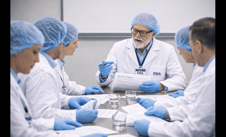 Best remote FDA inspection readiness: 8 Practical, Clear steps for virtual document requests 2 remote FDA inspection readiness team managing virtual document requests in a controlled war room