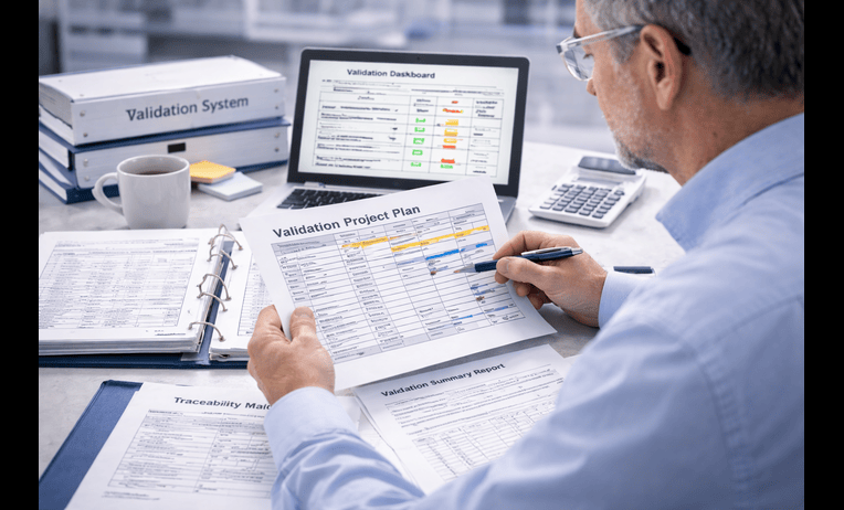 CSV periodic review support for maintaining the validated state of a live GxP system