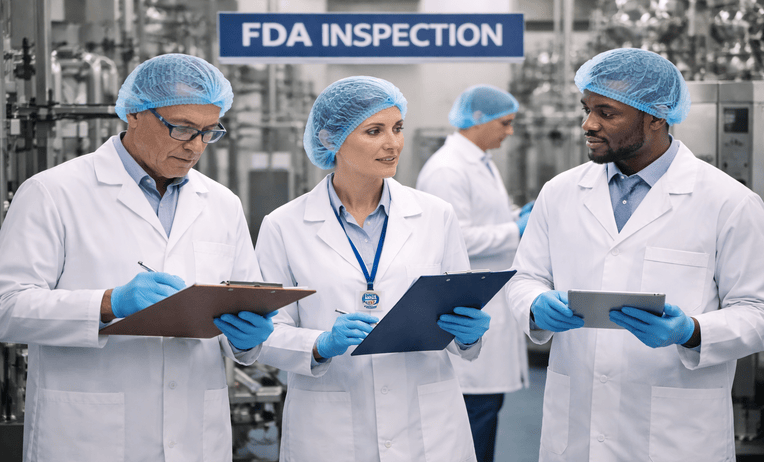 FDA 483 readiness review with quality and regulatory leader