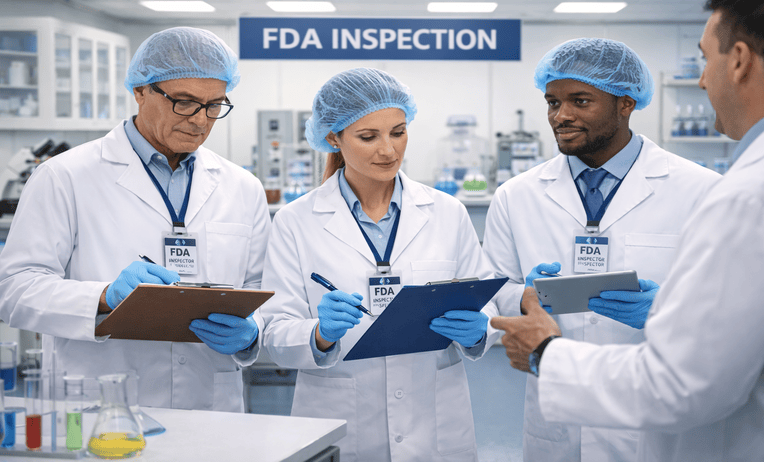 Inspection readiness checklist review with quality and operations leaders