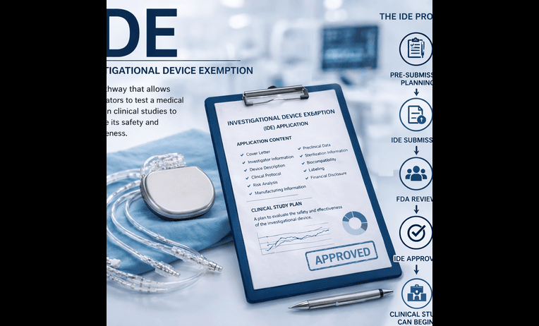IDE regulatory consulting checklist for device study readiness