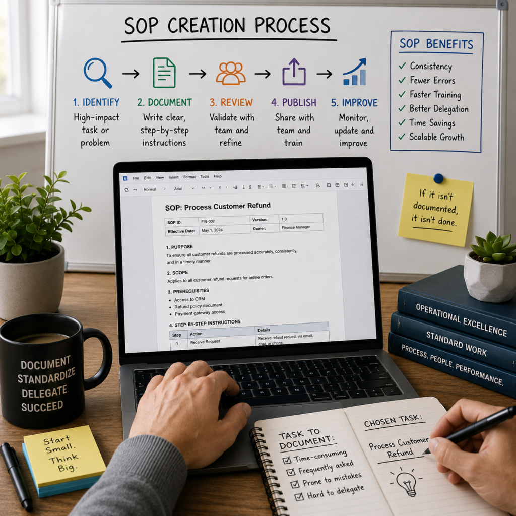 Standard Operating Procedures sop