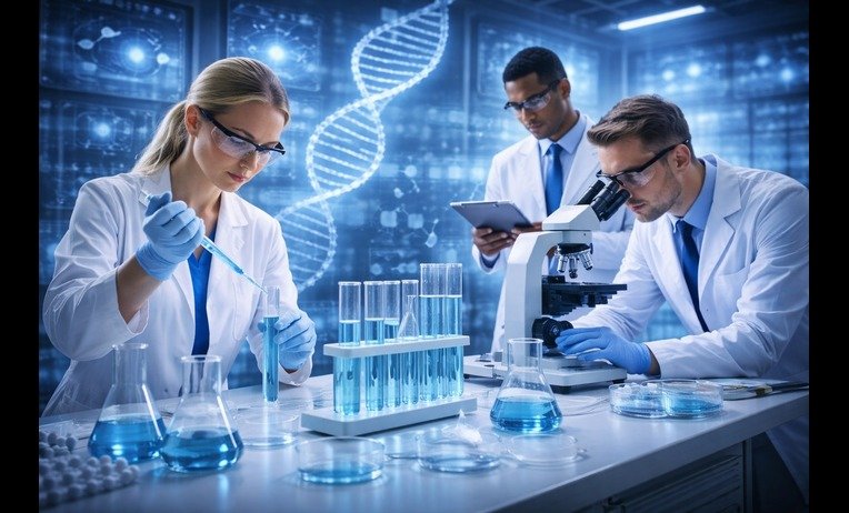 Senior team reviewing best life sciences consulting firms for regulatory and operational support