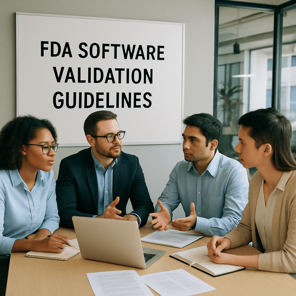 Professionals navigating FDA software validation requirements using risk-based Computer Software Assurance (CSA), compliance workflows, software testing, and quality management systems in regulated healthcare environments.