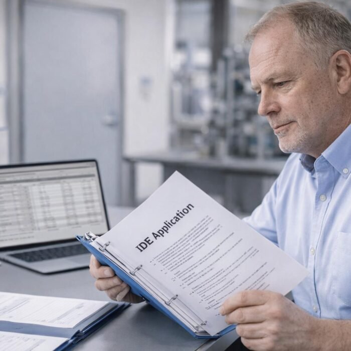 FDA Investigational Device Exemption requirements for medical device clinical studies