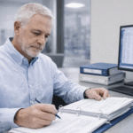 Internal audit function showing risk assessment, process review, and compliance improvement activities