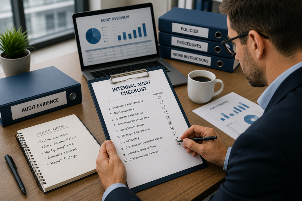 Supplier risk management in pharma with supplier audits, vendor audits, and GMP compliance